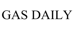 GAS DAILY trademark