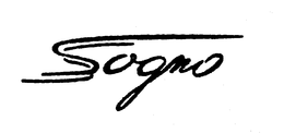 SOGNO trademark