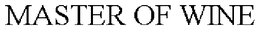 MASTER OF WINE trademark