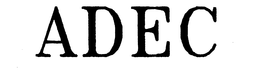 ADEC trademark