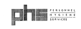 PHS PERSONNEL HYGIENE SERVICES trademark