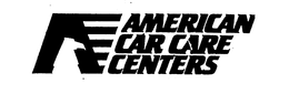 A AMERICAN CAR CARE CENTERS trademark