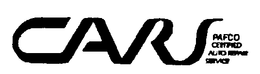 CARS PAFCO CERTIFIED AUTO REPAIR SERVICE trademark