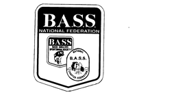 B.A.S.S. NATIONAL FEDERATION B.A.S.S. BASS ANGLERS SPORTSMAN SOCIETY NATIONAL B.A.S.S. CHAPTER FEDERATION trademark