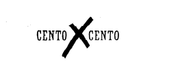 CENTO X CENTO ICEBERG trademark