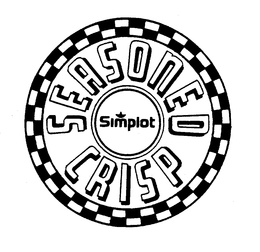 SEASONED SIMPLOT CRISP trademark