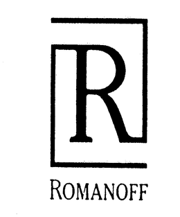 R ROMANOFF trademark