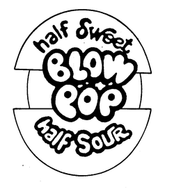 HALF SWEET HALF SOUR BLOW POP trademark
