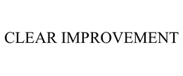CLEAR IMPROVEMENT trademark