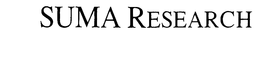 SUMA RESEARCH trademark