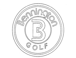 BENNINGTON B GOLF trademark