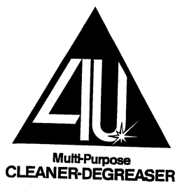 4 U MULTI-PURPOSE CLEANER-DEGREASER trademark