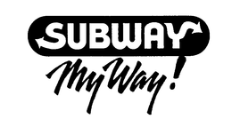 SUBWAY MY WAY! trademark