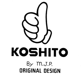 KOSHITO BY M.J.P. ORIGINAL DESIGN'S trademark