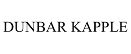 DUNBAR KAPPLE trademark