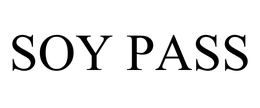 SOY PASS trademark