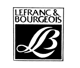 LEFRANC & BOURGEOIS LB trademark