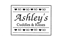 ASHLEY'S CUDDLES AND KISSES trademark