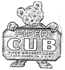 PIPER CUB PIPER AIRCRAFT CORP. trademark