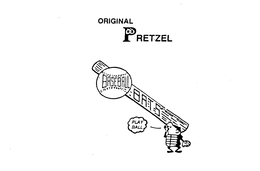 ORIGINAL PRETZEL BASEBALL BATS PLAY BALL trademark