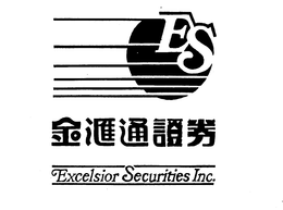 ES EXCELSIOR SECURITIES INC. trademark