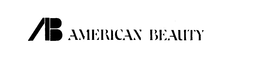AB AMERICAN BEAUTY trademark