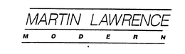 MARTIN LAWRENCE M O D E R N trademark