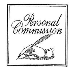 PERSONAL COMMISSION trademark