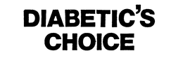 DIABETIC'S CHOICE trademark