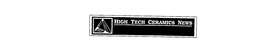 HIGH TECH CERAMICS NEWS trademark