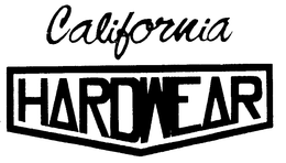 CALIFORNIA HARDWEAR trademark