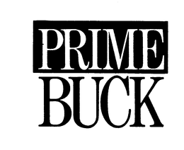PRIME BUCK trademark