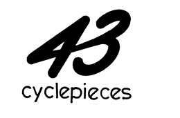 43 CYCLEPIECES trademark