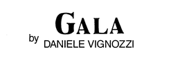 GALA BY DANIELE VIGNOZZI trademark