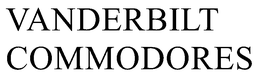 VANDERBILT COMMODORES trademark