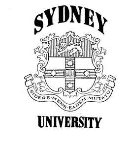 SYDNEY UNIVERSITY SIDERE-MENS-EADEM-MUTATO trademark