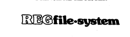REGFILE-SYSTEM trademark