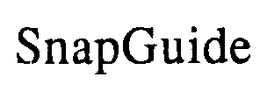 SNAPGUIDE trademark