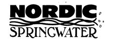 NORDIC SPRINGWATER trademark