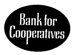 BANK FOR COOPERATIVES trademark