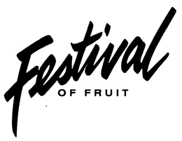 FESTIVAL OF FRUIT trademark