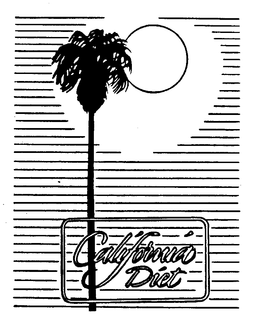 CALIFORNIA DIET trademark