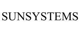 SUNSYSTEMS trademark