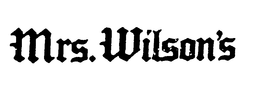 MRS. WILSON'S trademark
