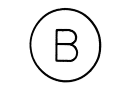 B trademark