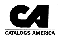 CA CATALOGS AMERICA trademark