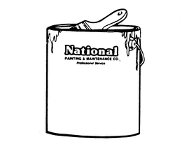 NATIONAL PAINTING & MAINTENANCE CO. PROFESSIONAL SERVICE trademark