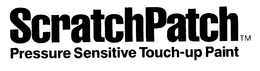 SCRATCH PATCH PRESSURE SENSITIVE TOUCH-UP PAINT trademark