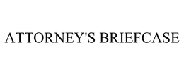 ATTORNEY'S BRIEFCASE trademark