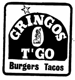 GRINGOS T'GO BURGERS TACOS trademark